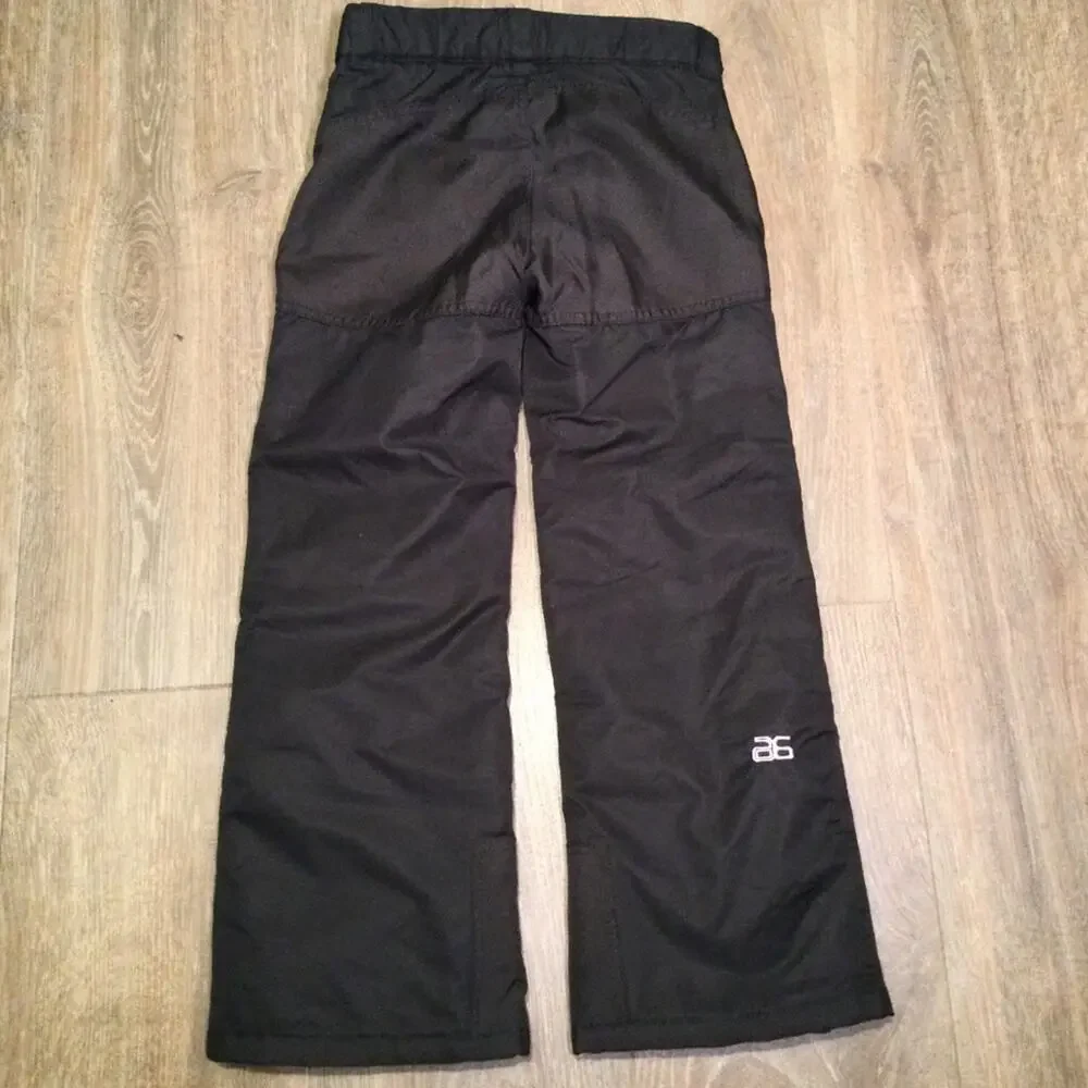 Arctix Boys Ski Snow Pants black M 10/12